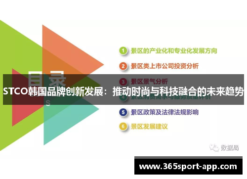 STCO韩国品牌创新发展：推动时尚与科技融合的未来趋势